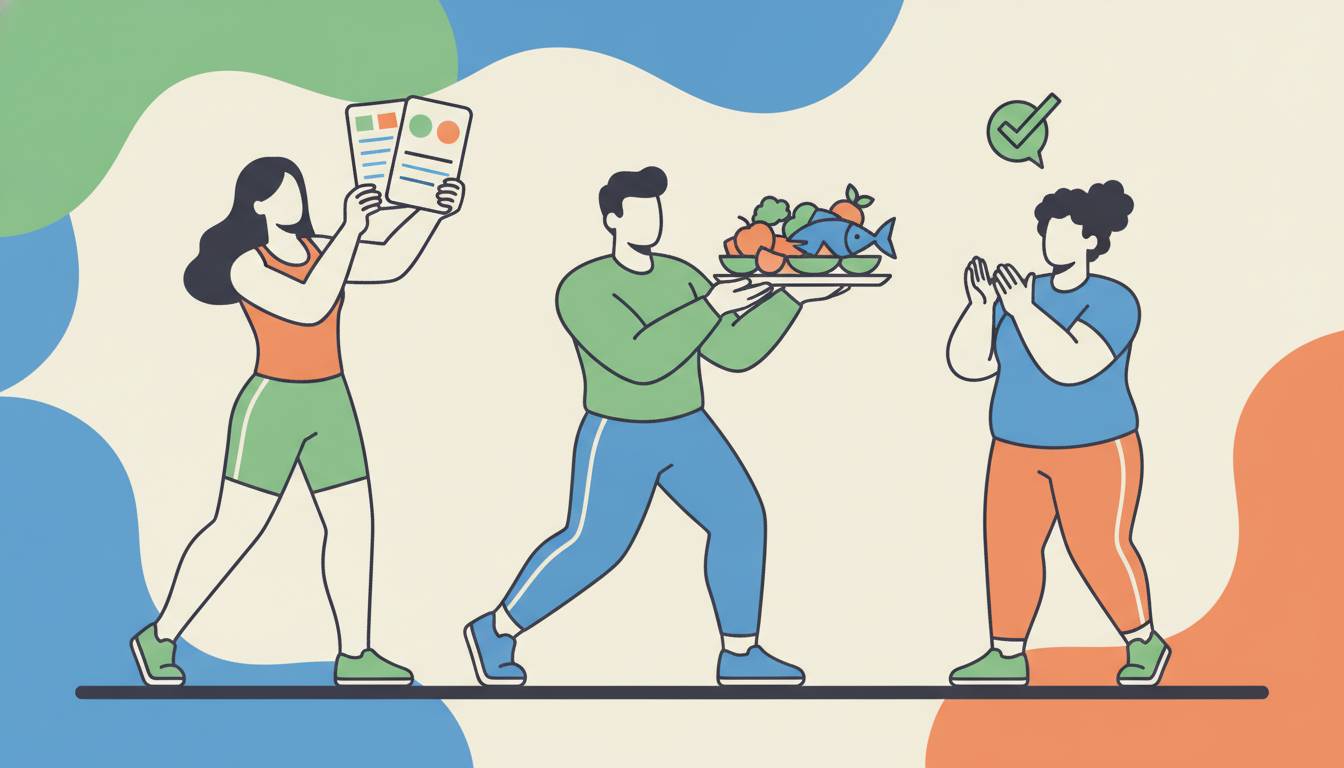 Workouts and nutrition planning hero